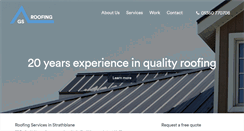 Desktop Screenshot of gs-roofing.co.uk