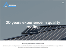 Tablet Screenshot of gs-roofing.co.uk